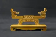 Wood Katana Holder Samurai Sword Stand Bracket Display Sword Rack Dragon Carved