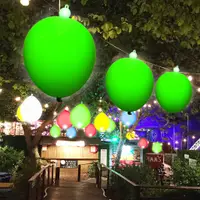 在飛比找蝦皮購物優惠-新品燈串發光氣球 帶LED燈套裝 兒童耶誕節 發光燈球派對 