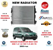 FOR NISSAN KUBISTAR BOX VAN X80 1.2 1.6 16V 1.5 dCi 70 2003->on NEW RADIATOR