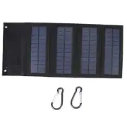 8W Solar Panel Charger Lightweight 4 Fold Solar Panel for Tourism Camping Hiking