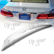 For 2013-2017 Honda Accord Sedan W-Power Pearl White Rear Trunk Duckbill Spoiler