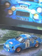 1/43 Trofeu LMA06 Alpine Renault A110 1800 1974 TDC #3 Larousse & Delferier L/E