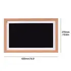 US Plug 15.6in Large WiFi Digital Photo Frame Digital Picture Frame Wall M