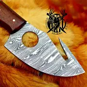 Skinning Gut Hook Knife - Fixed Blade Hunting Knife Rosewood KNIFE 8" Skinner