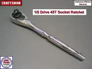 CRAFTSMAN 1/2 Drive Socket Ratchet Wrench 45T