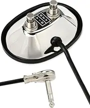 Fender 2-Button Footswitch: Vibrato/Reverb On/off with 1/4-Inch Jack