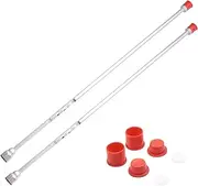 Airless Paint Sprayer Spray Gun Tip Extension Pole Rod (29.95 Inch, 2 PCs)