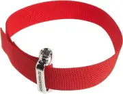 3/8" & 1/2" Drive Heavy-Duty Oil Filter Strap Wrench, 3529D, Red