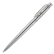 Fisher Space Pen - Ballpoint Pen with Thunderbirds Engraving - Chrome Plated