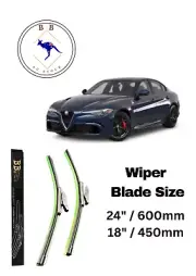 WIPER BLADE FOR Alfa Romeo Giulia 2016 - 2023 (for: Alfa Romeo)