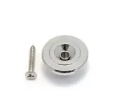 (1) Chrome Tall Style Round String Guide/Tree for Bass Guitar BSG-TR-C