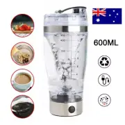 600ml Portable Electric Vortex Blender Protein Shaker Detachable Mixer Bottle AU