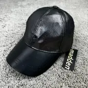 Steve Madden Hat Women’s Hematite Strapback Shimmer Baseball Cap OSFM NWT