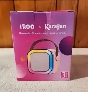 IROO Mini Karaoke Machine with 2 Wireless Microphones, Bluetooth Speaker – Fun