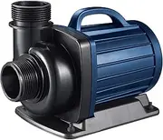 AquaForte DM 12,000 Low Voltage 12 Volt 90 Watt Pond Pump, Flow Rate 12,000 Litres per Hour, Flow Head 5.5 Metres, Automatic Dry Run Protection, Cable Length 10 Metres