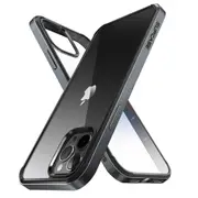 For Iphone 12 Pro Max Case 6.7 Inch Ub Edge Slim Frame Case Cover with Tpu Inner Bumper & Transparent Back