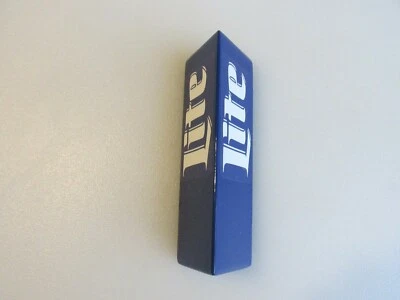 Vintage Hard To Find Miller Lite 3 Sided Beer Tap Handle NEW