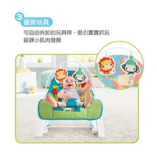 【馨BABY】奇哥 Fisher-Price 費雪 可愛動物震動安撫躺椅 費雪搖椅 費雪躺椅 搖椅 躺椅