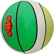 Noiseless Basketball,Soft Basketball Indoor - Sponge Ball for Age 3-12 Foam Toy Shock Absorption for Team Play Home Apartment School Bedroom Floor Carpet Tile Wood Kids