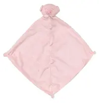 在飛比找Yahoo奇摩購物中心優惠-美國Angel Dear 動物嬰兒安撫巾 粉紅小豬