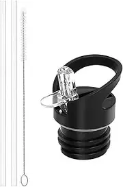 Generic xinyee Straw Lid Replacement for Hydro Flask Sport Water Bottle Lid Cap with Cleaning Brush and Straws