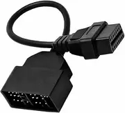 Goliton 22 Pin OBD1 to 16 Pin OBD2 Convertor Adapter Cable Compatible for Toyota Lexus DLC Diagnostic Scanner