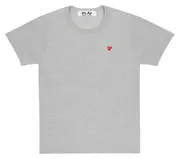 [COMME des GARCONS PLAY] 迷你紅色徽章男士