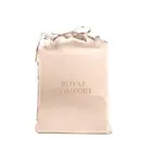 Royal Comfort Satin Sheet Set 3 Piece Fitted Pillowcase Soft King Champagne Pink