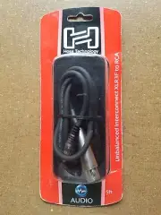XRF-105 XLR3F-to-RCA Cable + 4 SwitchCraft Connectors
