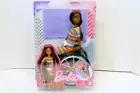 Barbie Fashionistas Doll #166 with Wheelchair and Accessory Brunette Hair