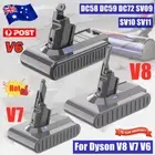 9500mAh Battery For Dyson V8 V7 V6 Animal DC58 DC59 DC62 SV09 SV10 SV11 Sony Vac