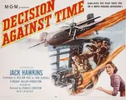 Decision Against Time poster center Jack Hawkins bottom Elizab- 1957 Old Photo