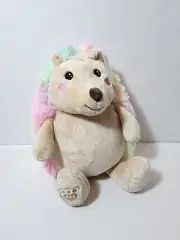 Build A Bear Cool Hedgehog Rainbow Plush BNWT Hes A Happy Little Fella Rare!