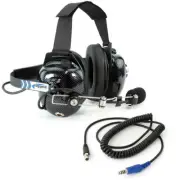 H41 Behind The Head BTH Racing Two Way Intercom Headset Off Road Coil Cord Cable