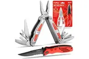 TOPEX 16-in-1 Multi-Function Tool & Knife Set Professional Stainless Steel Pocket Folding Knife