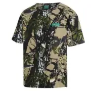 Ridgeline Premium Workman Zip Tee Buffalo Camo 3XL - RLCTSPWX6