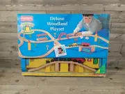 New PLAYSKOOL Deluxe Woodland Junction Playset Preschool Train Sound