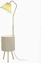 Floor lamp Floor Lamp Living Room Led Light Three-Color Lighting with Table USB Charging Port for Bedrooms, Offices, Cafes Floor Standing