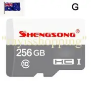 SHENGSONG 256GB Micro SD TF Card HC MicroSD, Adapter Photos Video Memory Storage