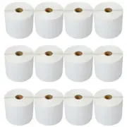 12Rolls 4x6 Direct Thermal 500 Labels For Zebra Eltron 2844 ZP450 ZP500 ZP505