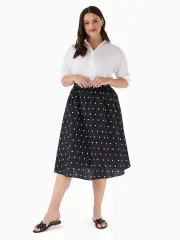 Park Dot Midi Skirt