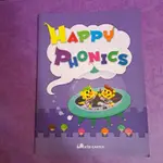 吉的堡HAPPY PHONICS幼兒英文單字學習教材，適合學齡前的小小孩，兩本一起賣，只有書本