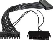 ATX PSU 24pin Male To 24pin Female with Jumper Bridge Tool 12"