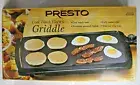 Presto Cool-Touch Electric Black 20"x10" Griddle Model 07030 New in Original Box