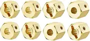 Modification Accessories Brass Hex Wheel Widening Adapter for Redcat GEN8 1/10 RC Rock Crawler Car(8mm)