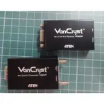 ATEN 150M 公尺 延伸VGA轉RJ45 迷你型 CAT5 訊號延長器 VE022 D-SUB