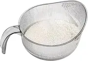 Vgvgaj Rice Colander Strainer | Colander for Cleaning Fruits - Multifunctional Food Grade Rice Cleaner Strainer for Cleaning Rinsing Fruits