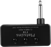 Hoement 2 Sets Mini Portable Guitar Amplifier Bass Guitar Headphone Amp Aluminum Abs Plastic Perfect for