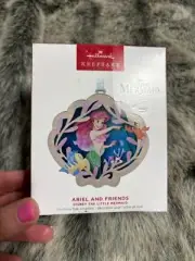 Hallmark Keepsake Christmas Ornament 2023 Ariel and Friends
