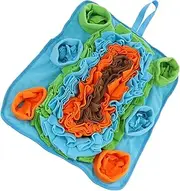 CORHAD Snuffle Mat for Dogs Square Snuffle Pad for Slow Feeding Training Puppy Sniff Mat for Interactive Play Easy to Clean Store for Pet Engagement